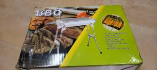 Barbacoa Portátil BBQ Acero Inoxidable