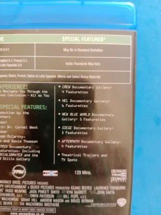 Matrix Revolutions Blu-ray