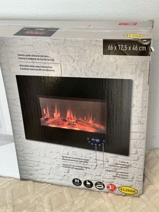 Chimenea Eléctrica SilverCrest LED