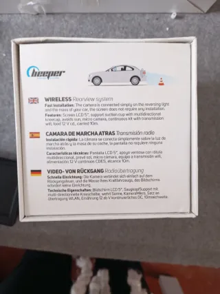 Kit Cámara Visión Trasera Beeper RW037-P