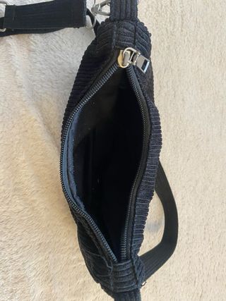 Bolso pana negro pequeño