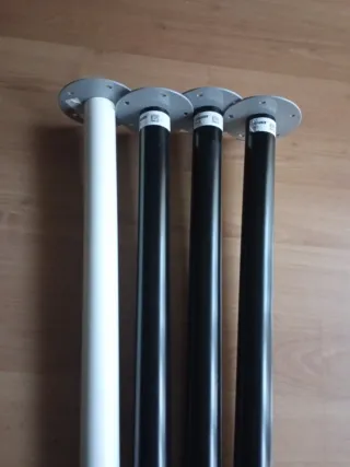 Patas extensibles/regulables de Ikea.
