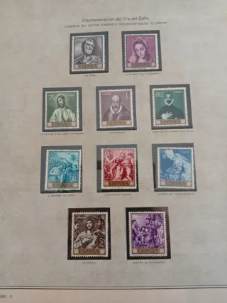 Colección Sellos España 1961 Nuevos