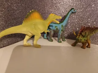 Set 3 Dinosauri Giocattolo