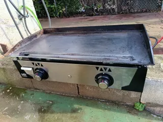 Plancha de gas profesional