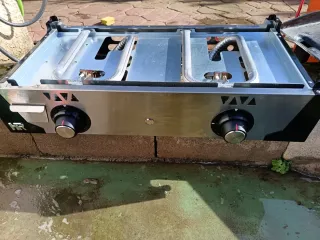 Plancha de gas profesional