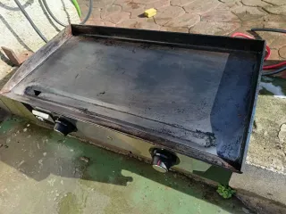Plancha de gas profesional