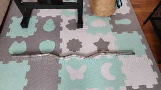 Banco de pesas plegable + Barra Z