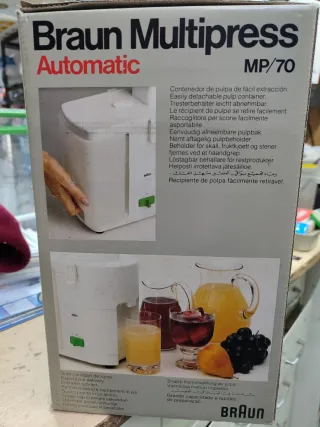 Licuadora Braun Multipress Automatic