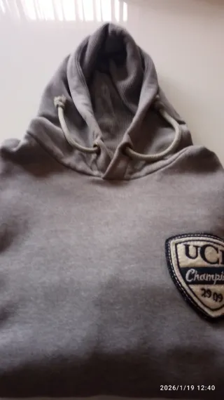 Sudadera Benetton Gris Talla L