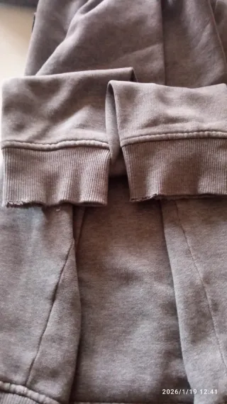 Sudadera Benetton Gris Talla L