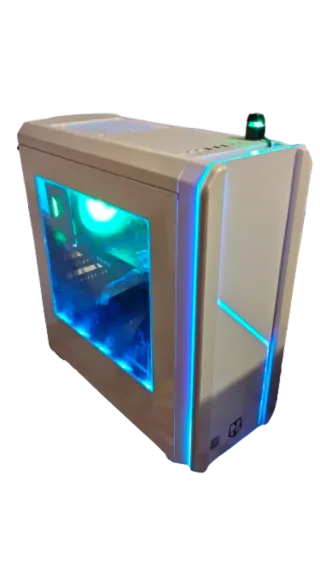 PC Gamer con luces LED