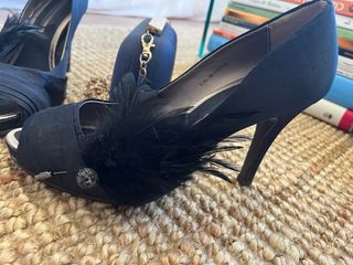 Zapatos tacón Adolfo Domínguez ceremonia T.37