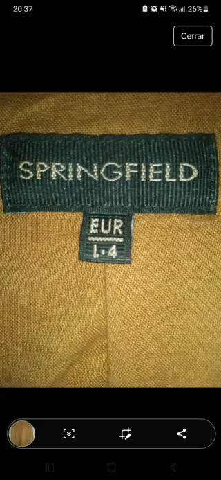 Cazadora Springfield