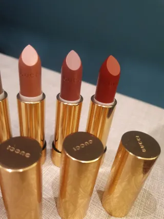 4 Rossetti Gucci Satin Marrone Rosa