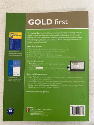 Gold First Coursebook and Active Book Pack