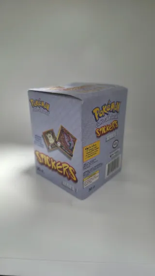 Caja Pokémon Stickers/cromos Nueva