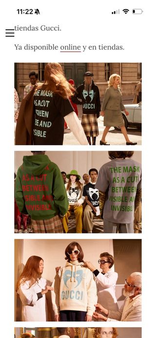 Sudadera Gucci M The Mask verde