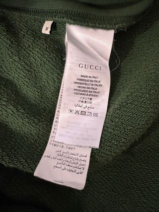 Sudadera Gucci M The Mask verde