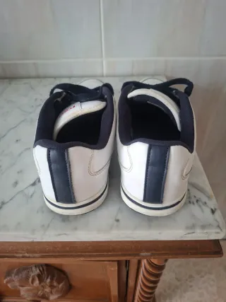 Zapatillas Levi's Hombre Blancas y Azules