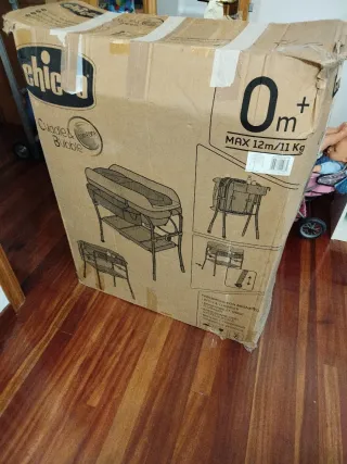 Bañera cambiador bebé marca Chico