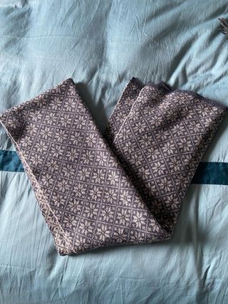 Sciarpa in lana fantasia