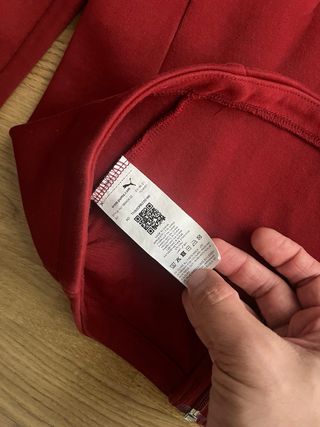 Sudadera Puma Roja Slim Fit