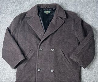 Abrigo J.Crew Lana Talla XXXL Marrón