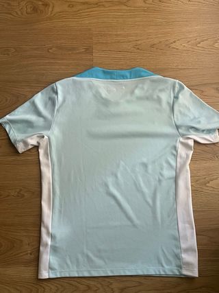 Camiseta Nike Slim Fit Azul y Blanca