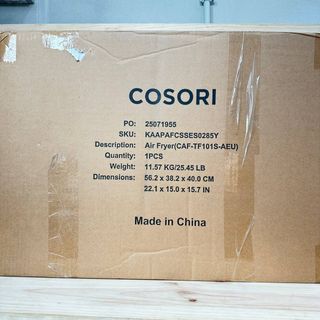 Freidora Aire Cosori 10L Doble Resistencia