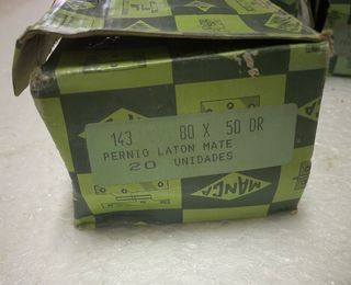 Pernios de latón (80x50; 100x55; 120x60)