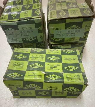 Pernios de latón (80x50; 100x55; 120x60)