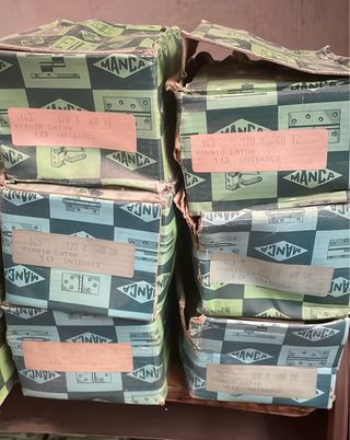 Pernios de latón (80x50; 100x55; 120x60)