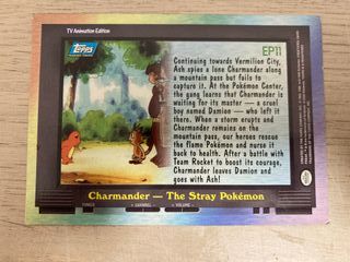 Cromo Pokémon EP11 Charmander - The Stray Pokémon