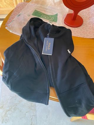 Sudadera Polo Ralph Lauren Negra Talla L