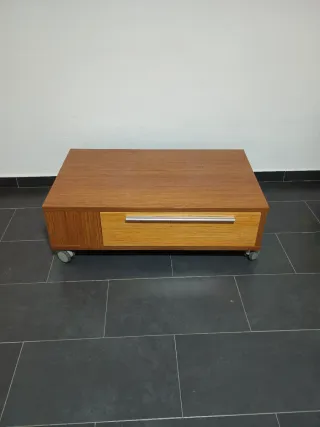 Mesa de centro de salón madera