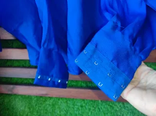 Blusa Mango Azul Talla M