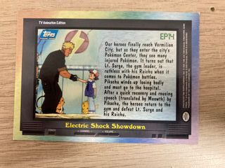 Cromo Pokémon EP14 Electric Shock Showdown