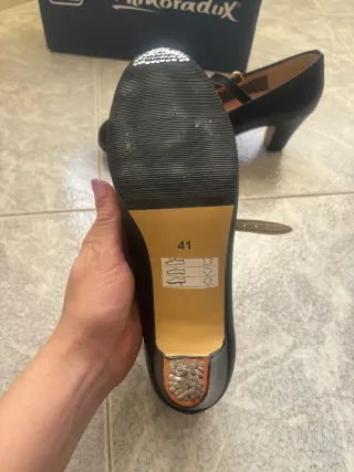 Zapatos Flamenco Almorox Negros
