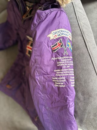 Chaqueta Geographical Norway Morada
