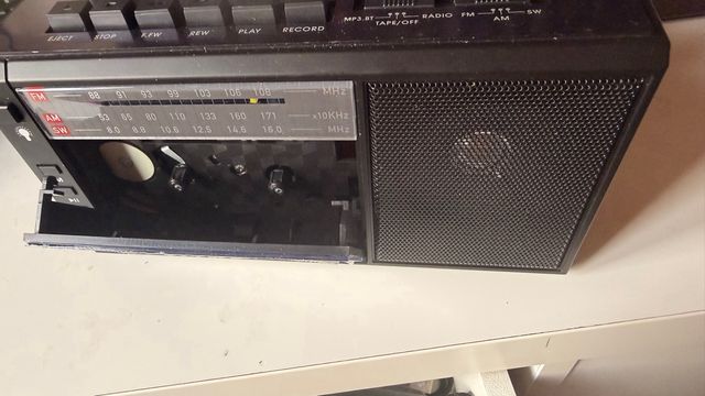 PuXing PX-3600BTS Radio Cassette Solar tres bandas