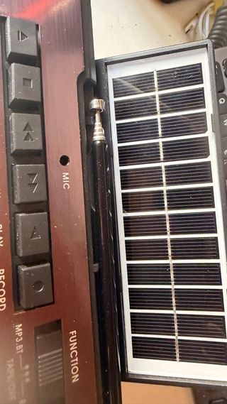 PuXing PX-3600BTS Radio Cassette Solar tres bandas