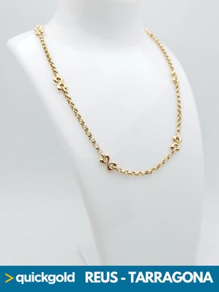 040-02-00651 CADENA ORO 18K ROLO 46 CM