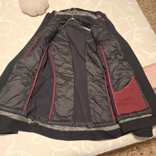 Chaqueta Quechua Negra Doble