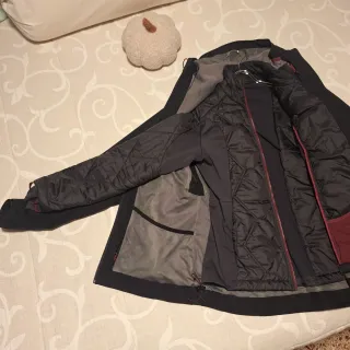 Chaqueta Quechua Negra Doble