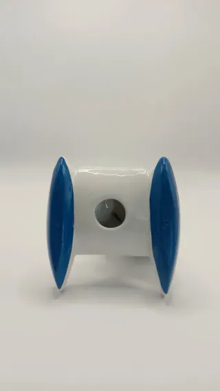 Figura velero Reloj Racer porcelana publicitaria