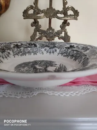 Plato La Cartuja de Sevilla Diseño Clásico