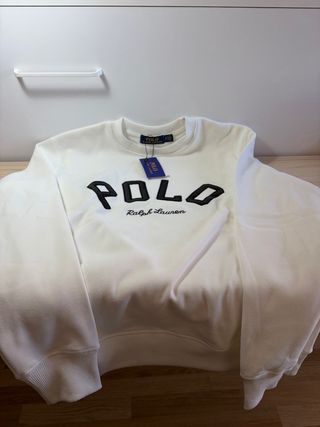 Sudadera Polo Ralph Lauren Blanca