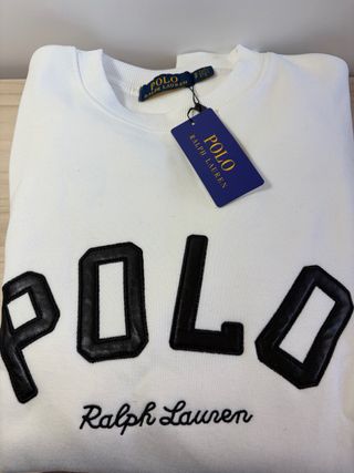 Sudadera Polo Ralph Lauren Blanca