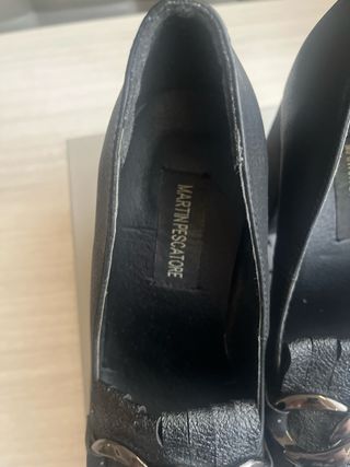 Scarpe MARTIN PESCATORE tacco largo tg 36